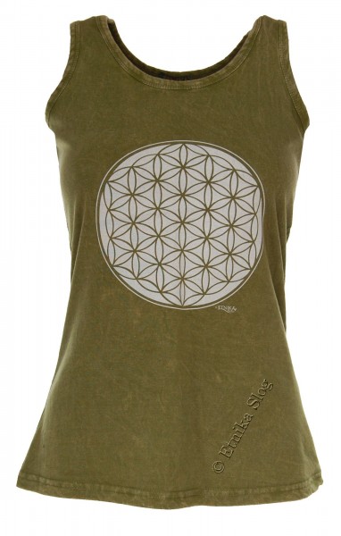 COTTON TANK TOPS - STONEWASHED WITH PRINT AB-NPM04-09 - Oriente Import S.r.l.